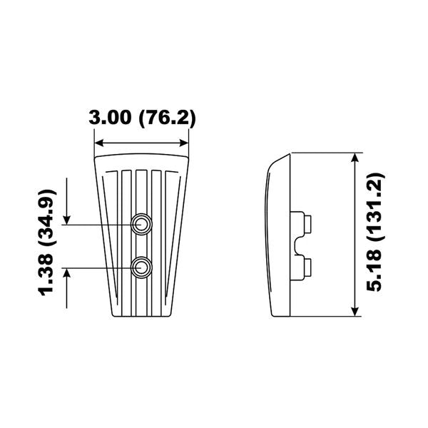 Performance Metals, Aluminium Anode Cavitation Plate Volvo DPH/DPR