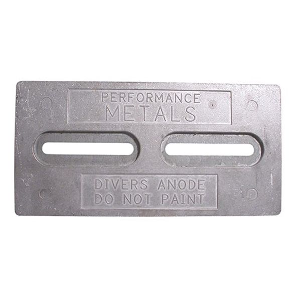 Performance Metals, Aluminium Anode Diver 305 x 152 x 13mm