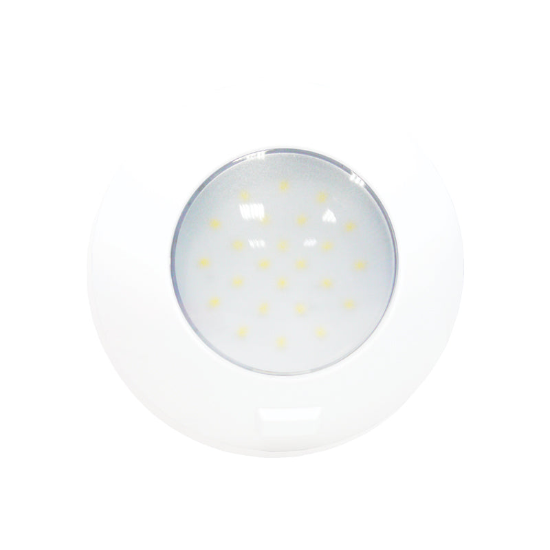 Lalizas, AquaLED Dome Light, round with switch, 4.8W, 12/24V by Lalizas