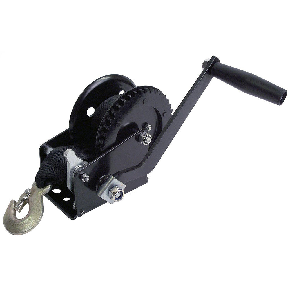 Attwood Marine, 1200 lb Single Drive Winch - 2" x 20 Nylon Strap- Attwood [11149-4]