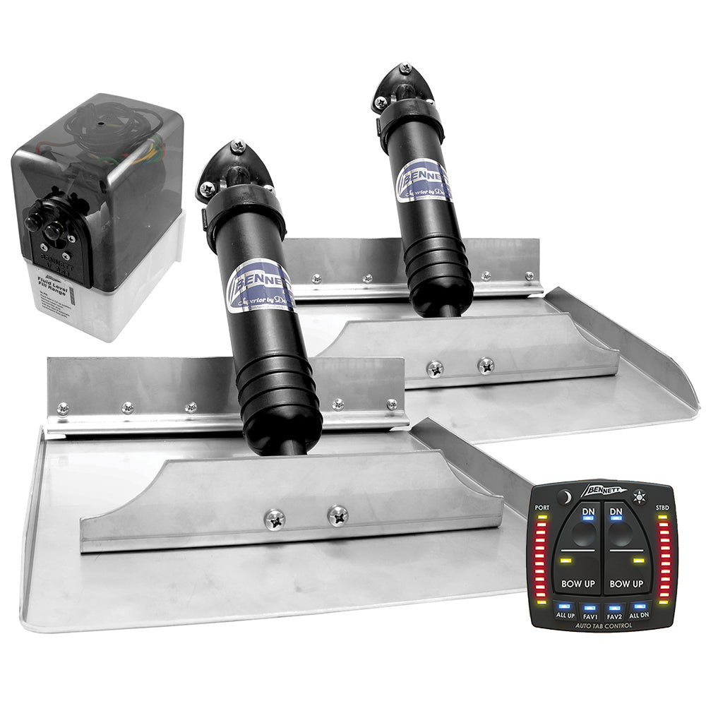 Bennett Marine, Bennett 129ATP Hydraulic Trim Tab Complete Kit w/Auto Trim Pro [129ATP]