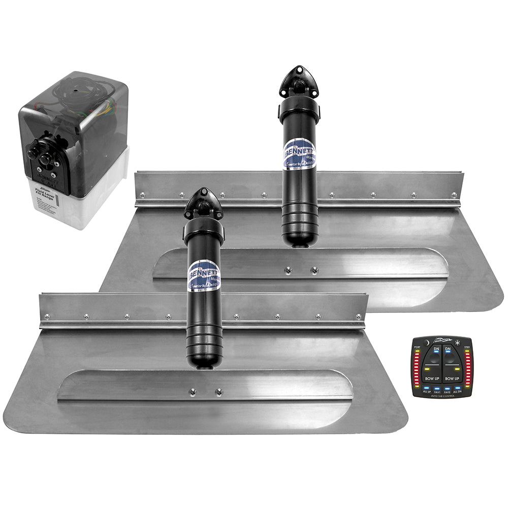 Bennett Marine, Bennett 2412ATP 24 x 12 Hydraulic Trim Tabs w/ATP [2412ATP]